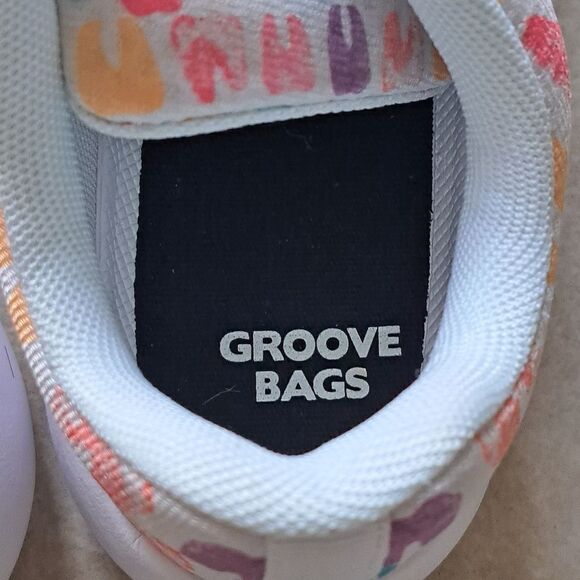 Groove Bags Custom Print Dentistry Lightweight Lace Up Sneaker White Multi Siz 8 - Picture 13 of 13